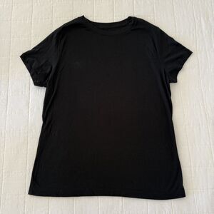 A New Day Women’s Short Sleeve Perfect T-Shirt Black Size Small